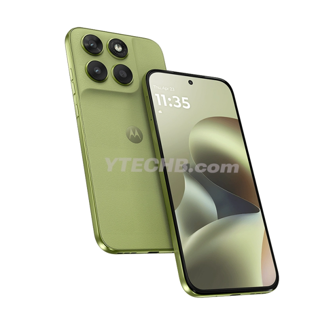 摩托罗拉 Moto G67/G77 手机渲染图曝光：6.8 英寸屏幕、5200mAh 电池