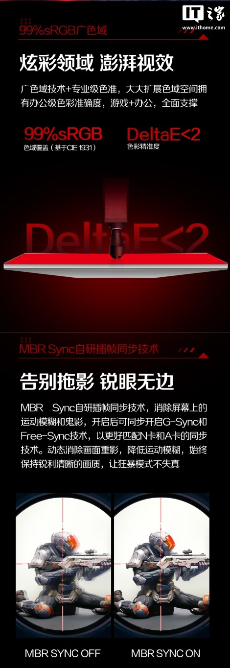 AOC 25G41SE / WS 显示器开售:24.5 英寸 1080P 310Hz Fast-IPS 面板,1099 元