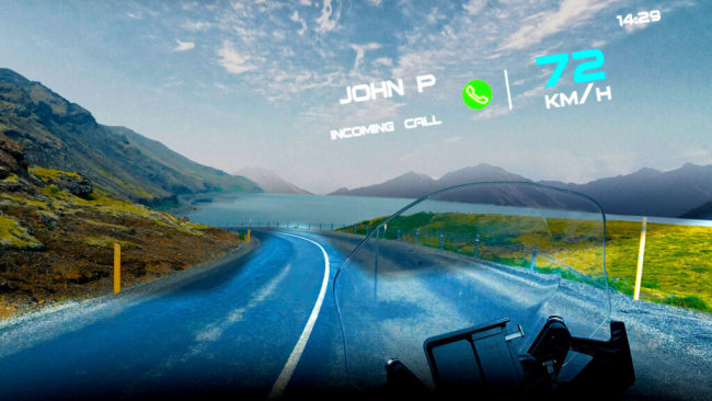 首维 Shoei 推出全球首款“AR 头盔”:自带 HUD 能显示车速及导航信息