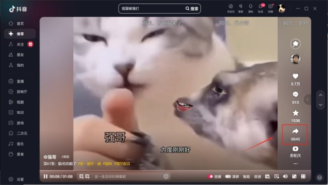 抖音电脑版怎么下载短视频