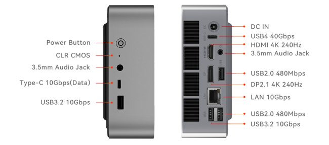 零刻推出 SER9 Max 迷你主机：锐龙 7 H 255，搭载万兆 RJ45 网口