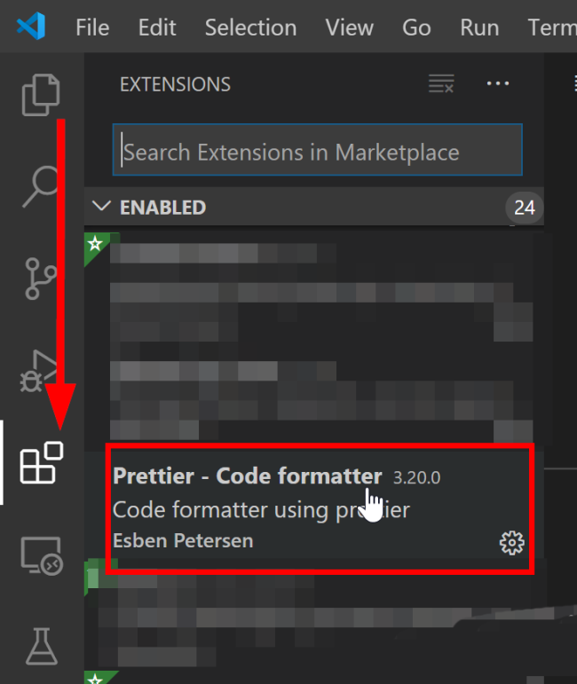 vscode中prettier插件怎么使用