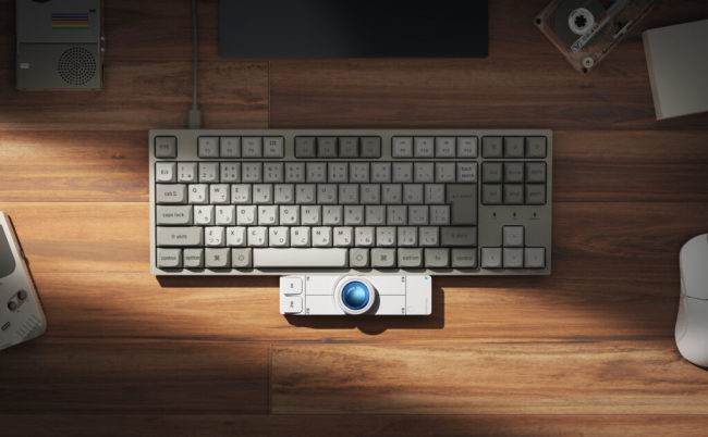 Keychron Nape Pro 轨迹球亮相：内置原相 3222 传感器、ZMK 开源固件