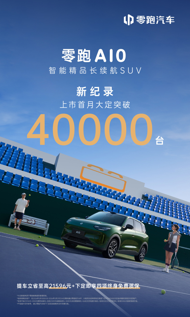 零跑 D19 旗舰 SUV 上市 15 天大定突破 1.5 万辆,A10 首月突破 4 万辆