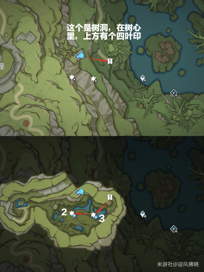 原神树王圣体菇全收集路线