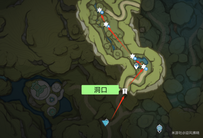 原神树王圣体菇全收集路线