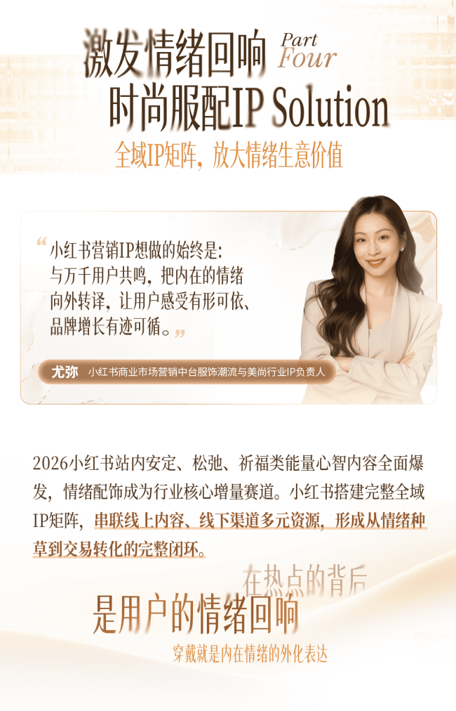 秋上新|一图读懂2026小红书商业时尚服配行业高层私享会