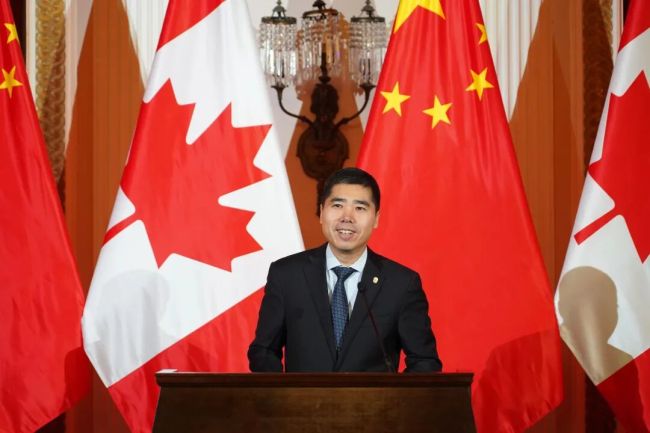 驻加拿大使馆隆重举办纪念加第一民族向中国羌族人民捐赠图腾柱15周年招待会