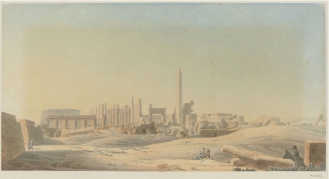 卡纳克神庙, 1798-1812 