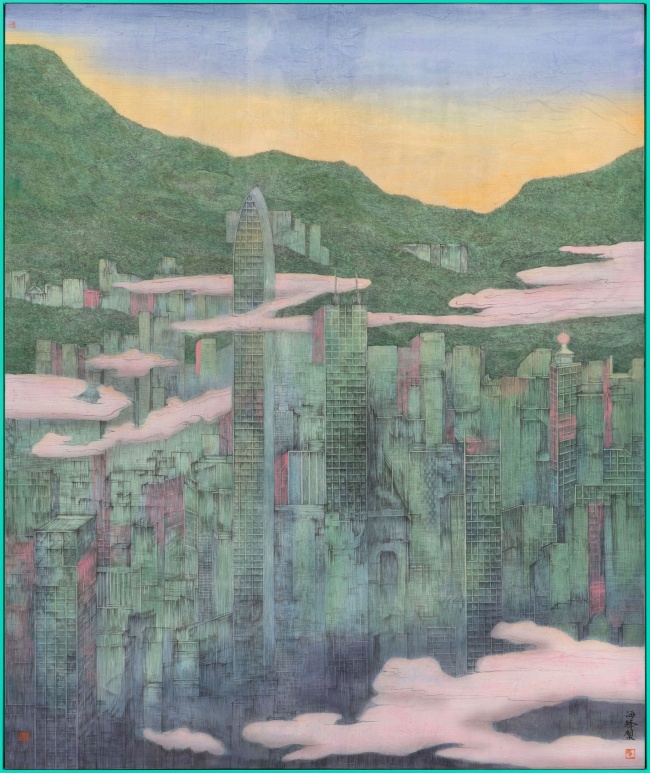 “履远——贺海锋绘画展”在福建省美术馆展出