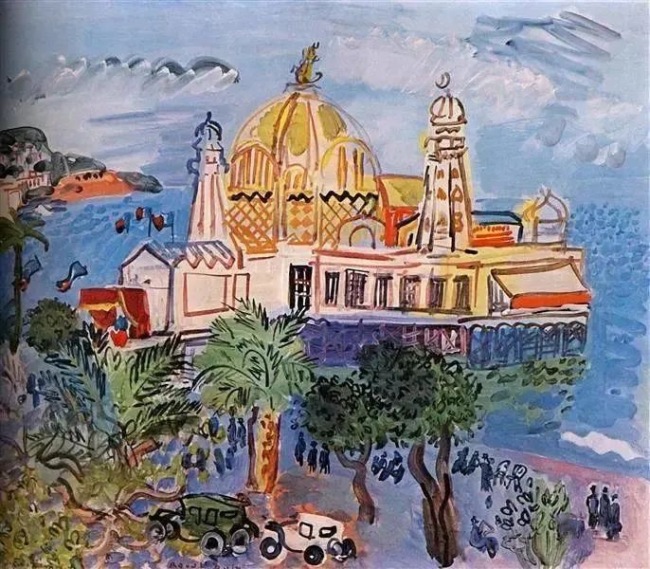 《尼斯赌场》，劳尔·杜飞，1929