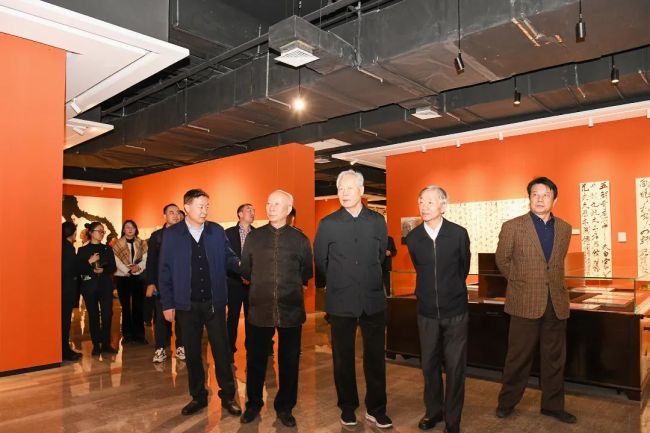 “五星出东方”一带一路国际美术大展·书法展在中国书法大厦盛大开幕