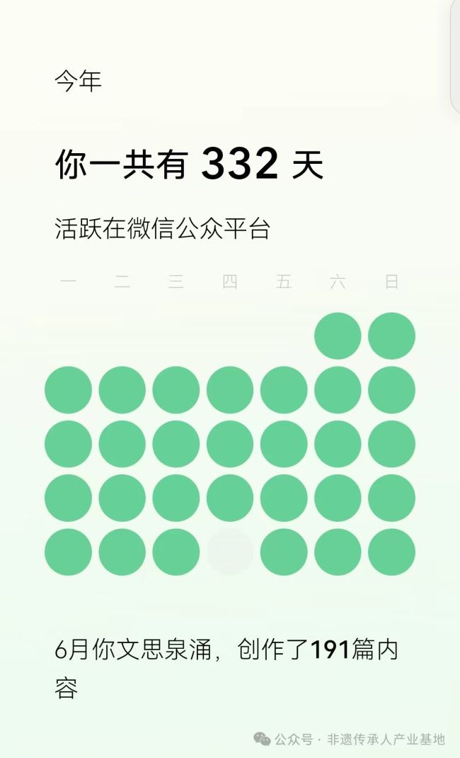 非遗公众号：2024年1710篇107万次的阅读，是我对“非遗”的爱恋