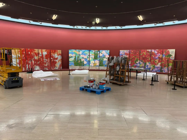 布展现场
