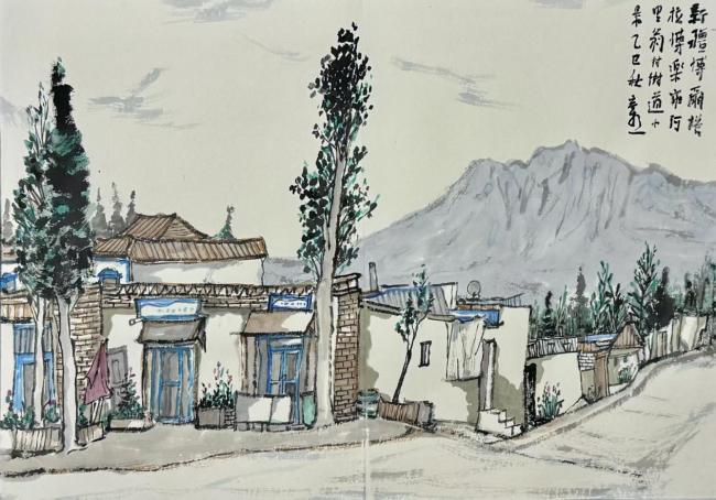 走遍中国——中国文促会美术家写生创作行动走进新疆