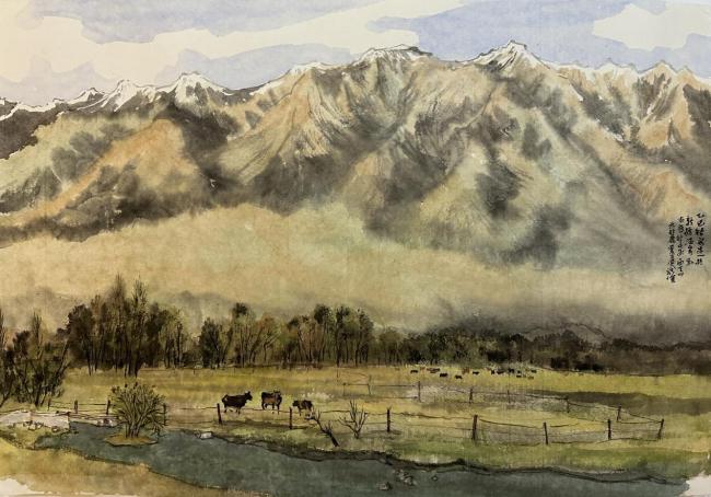 艺术扎根生活 笔墨讴歌时代:走遍中国——中国文促会美术家写生创作行动新疆段圆满收官