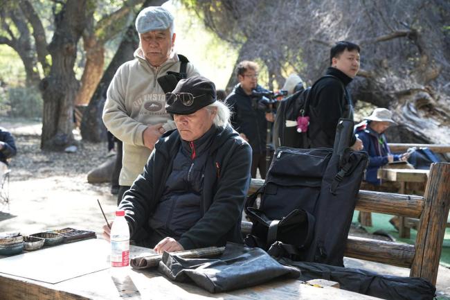 艺术扎根生活 笔墨讴歌时代:走遍中国——中国文促会美术家写生创作行动新疆段圆满收官