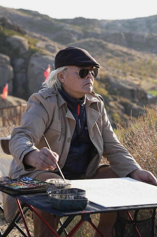 艺术扎根生活 笔墨讴歌时代:走遍中国——中国文促会美术家写生创作行动新疆段圆满收官