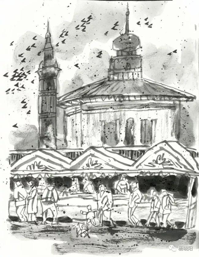 现场丨三晋地面再续丝路艺脉，四十年创作华章献礼太原："丝绸之路——杨晓阳丝路四十年好意思术创作暨文件展"高大启幕山西