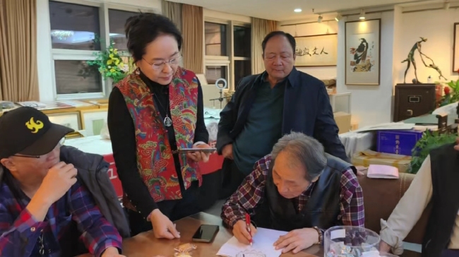 一纸两岸 情系千秋——北京五洲和平书画院积极参与纪念刘铭传系列活动侧记