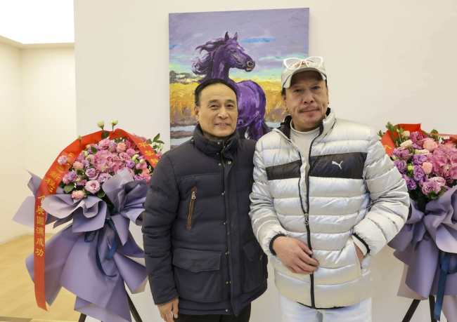 骏色启新程艺韵暖京华——赵斌《骏色新程》个展于798永乐现场画廊恢弘开幕