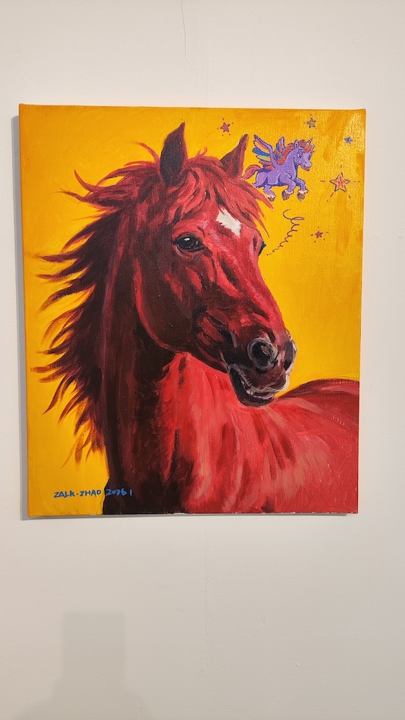 骏色启新程艺韵暖京华——赵斌《骏色新程》个展于798永乐现场画廊恢弘开幕