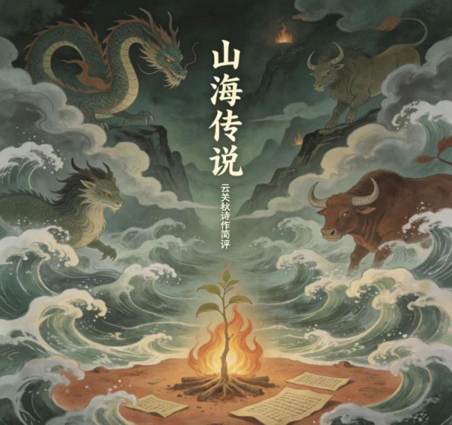 于山海洪荒处，掘古意更生火！简评云关秋诗作《山海别传》