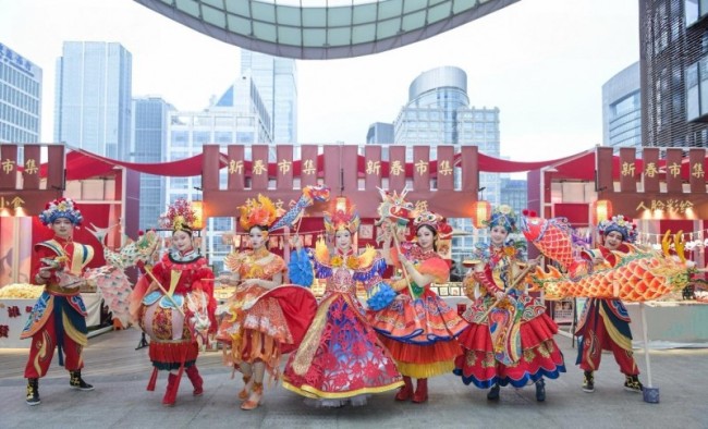 苏州非遗宇宙购物中心首展于苏州中心阛阓启幕，敬邀共赴丙午新春