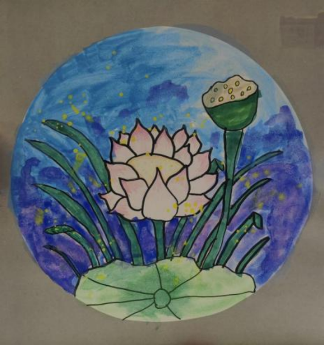 少儿画笔下的非遗生活画卷