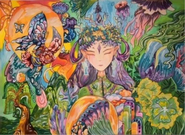 用画笔唤醒非遗记忆