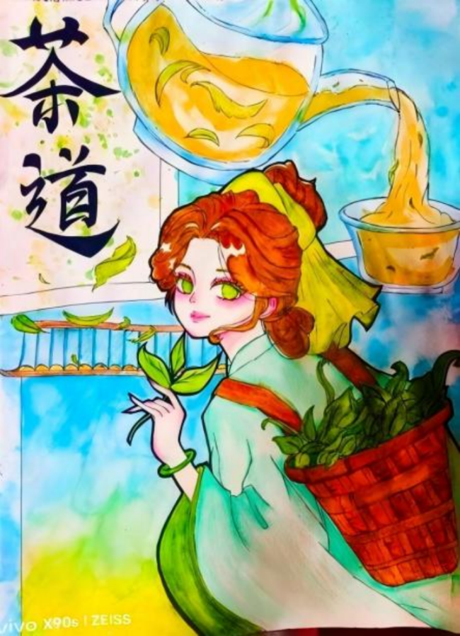 少儿画笔下的非遗生活画卷