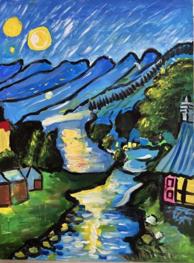 小小画笔，大大传承：非遗书画展上的童心奇遇