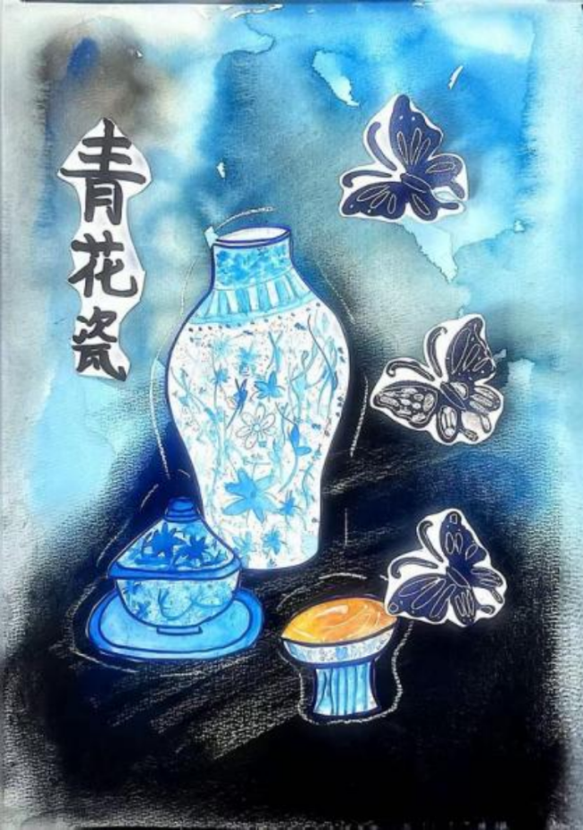 小小画笔，大大传承：非遗书画展上的童心奇遇