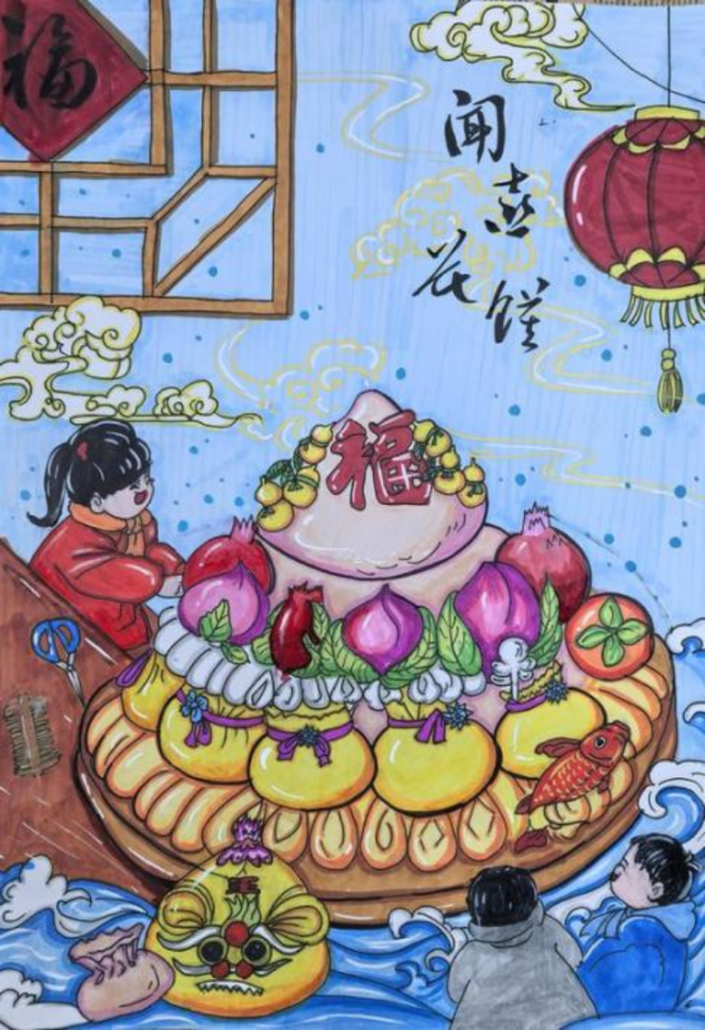 用画笔唤醒非遗记忆