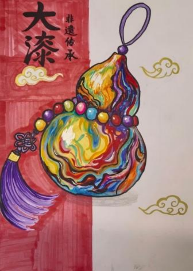 用画笔唤醒非遗记忆