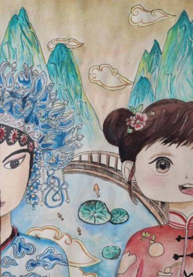 用画笔唤醒非遗记忆