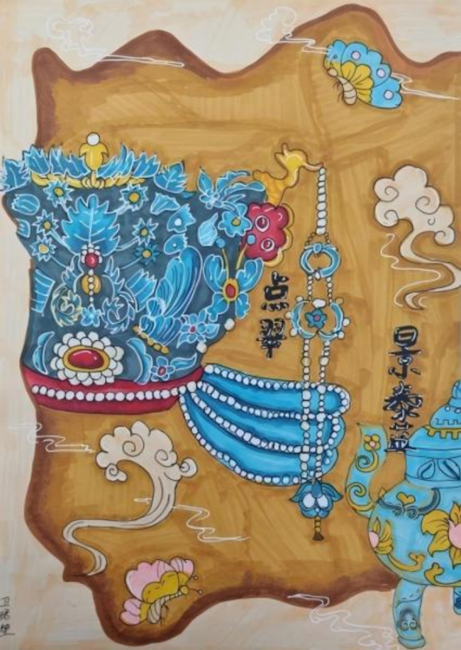 用画笔唤醒非遗记忆