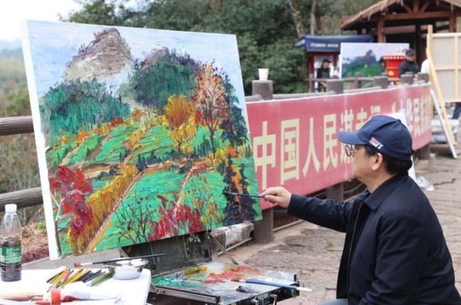 双展联袂启幕 绘就文旅新篇——“武夷汇丹青”暨“武夷天山行”采风作品展开幕