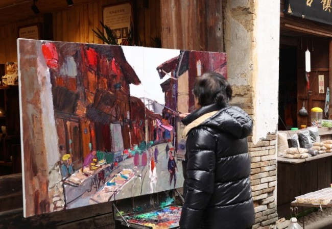 双展联袂启幕 绘就文旅新篇——“武夷汇丹青”暨“武夷天山行”采风作品展开幕