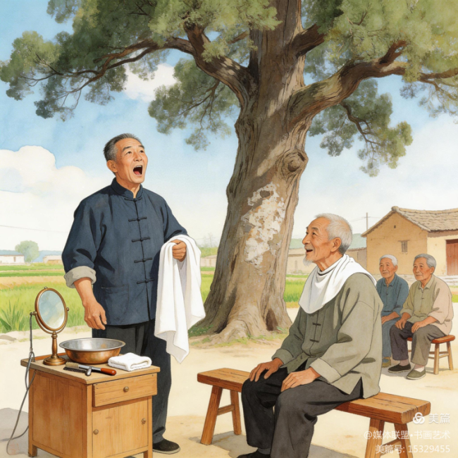 张明刚《我的理发师》与汪曾祺、肖复兴、梁实秋三位名家 同题材散文对比赏析