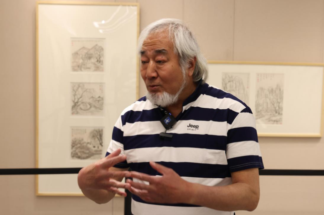 墨染陶然 清远闲放——耕石书画展在陶然亭公园展出