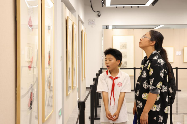 墨染陶然 清远闲放——耕石书画展在陶然亭公园展出