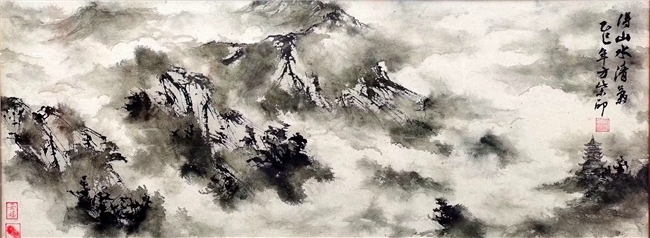 墨香里的17岁：方紫印国画境界