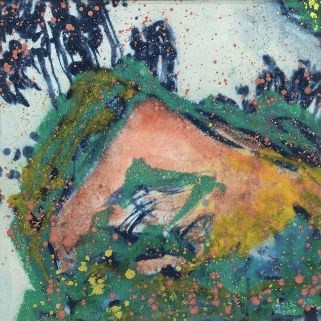 以东方山水精神重构风景：傅文俊作品参展意大利“感知”国际艺术展