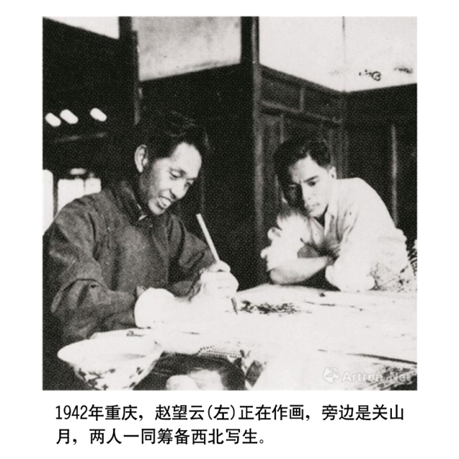冯少协油画新作《长安望云》丹青补史,赵季平初见即泪落:“父亲在唤我”