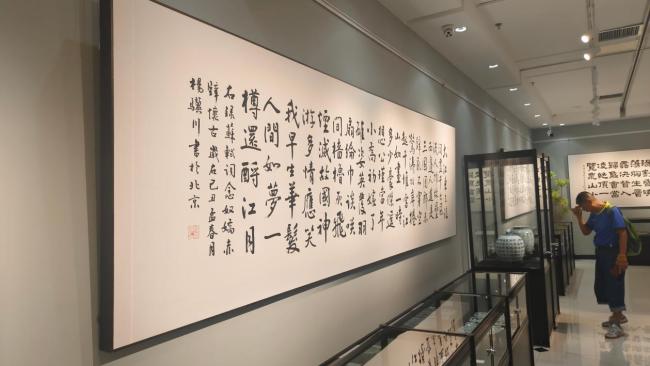 “在回望中重逢：杨骥川先生书法作品展”在北京西城区文化中心隆重开幕
