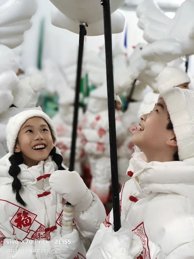 北舞附小44名学生参加北京冬奥开幕式！