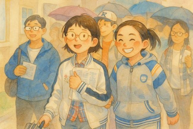 高中三年，女孩靠熬夜背书，男孩靠打球续命