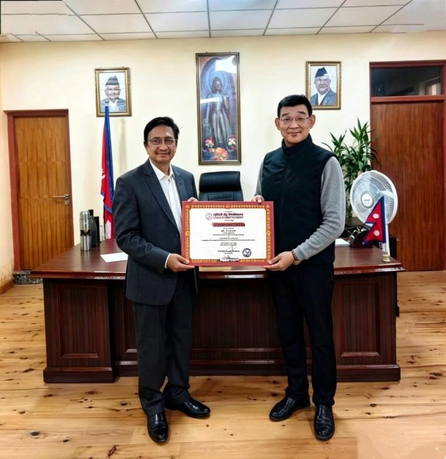 尼泊尔蓝毗尼佛教大学聘任国际教育与文化交流大使