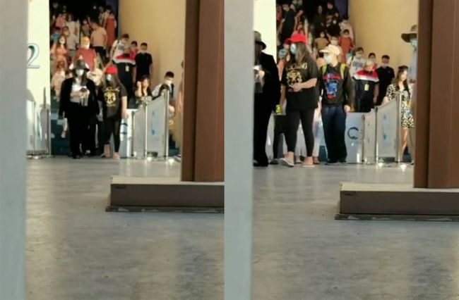 李湘撇下老公带女儿度假 11岁王诗龄身高赶上妈妈